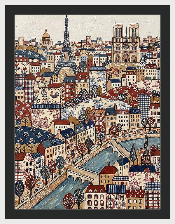 Parisian Landscape Charm