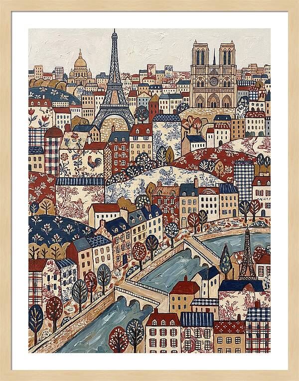 Parisian Landscape Charm