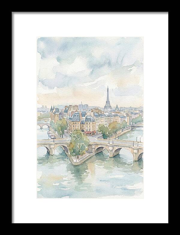 Parisian Landscape Serenity