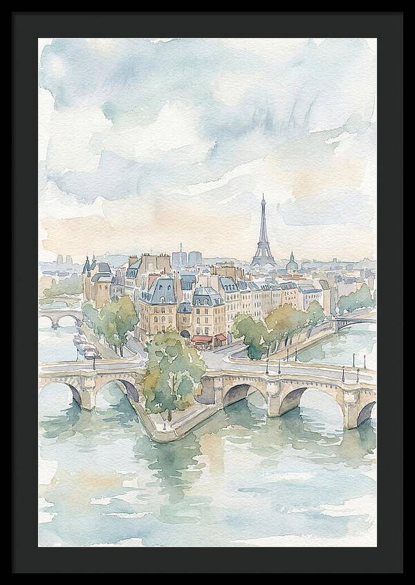 Parisian Landscape Serenity