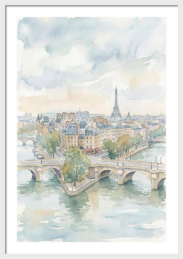 Parisian Landscape Serenity