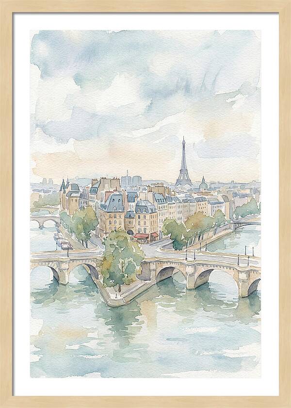 Parisian Landscape Serenity
