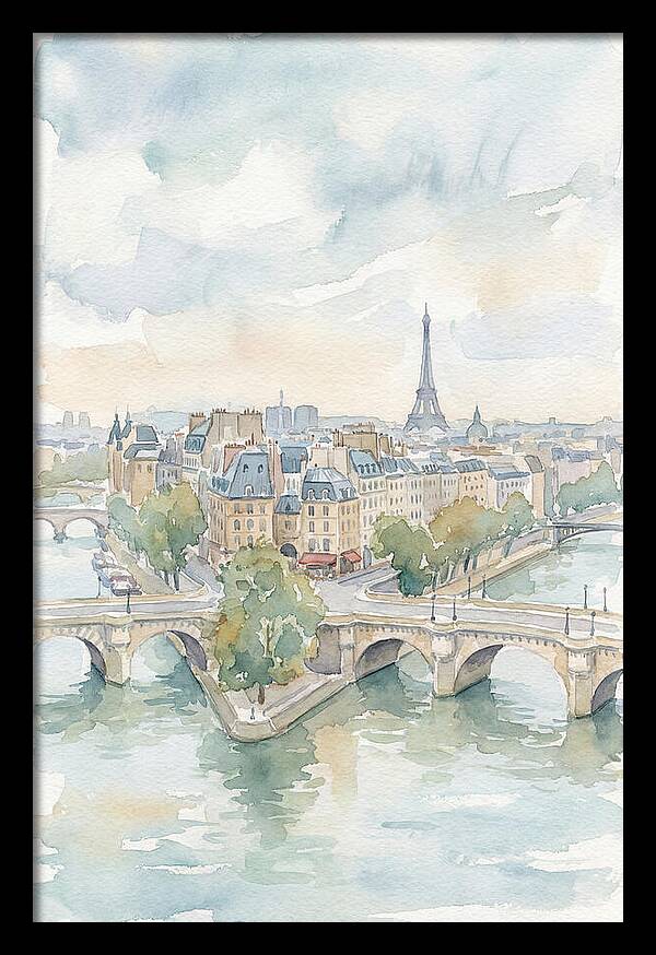 Parisian Landscape Serenity