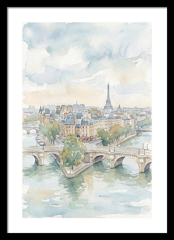 Parisian Landscape Serenity