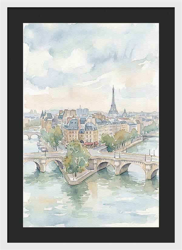 Parisian Landscape Serenity