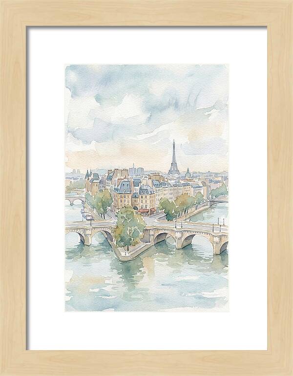 Parisian Landscape Serenity