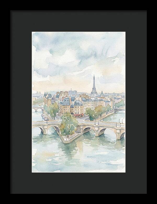 Parisian Landscape Serenity