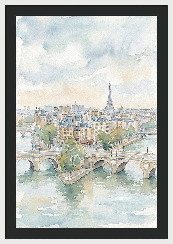 Parisian Landscape Serenity