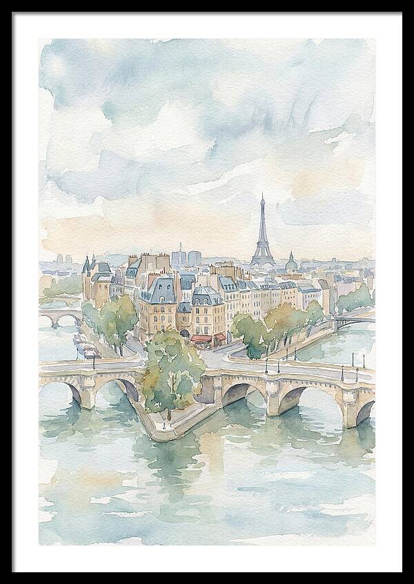Parisian Landscape Serenity