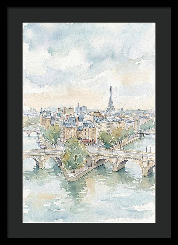 Parisian Landscape Serenity
