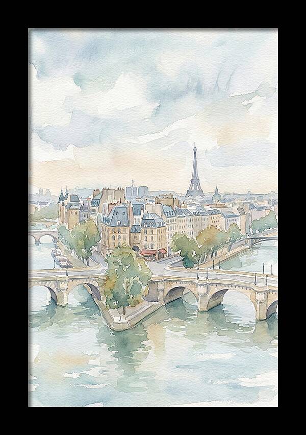 Parisian Landscape Serenity