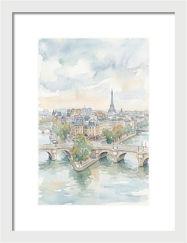 Parisian Landscape Serenity