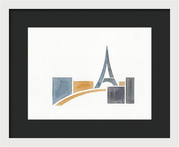 Parisian Skyline Minimalism