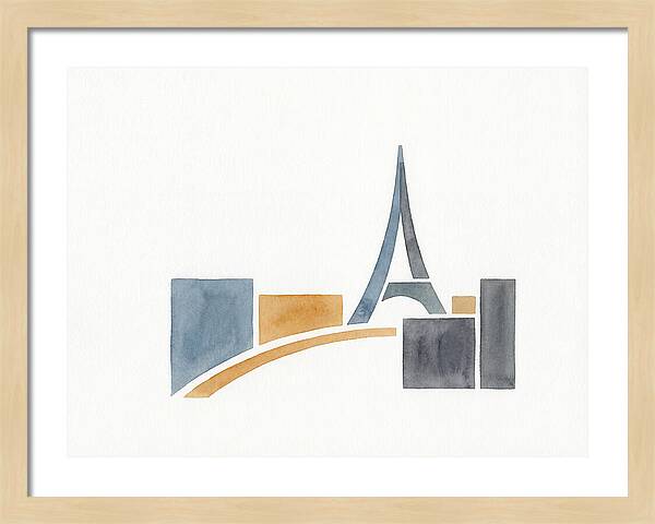 Parisian Skyline Minimalism