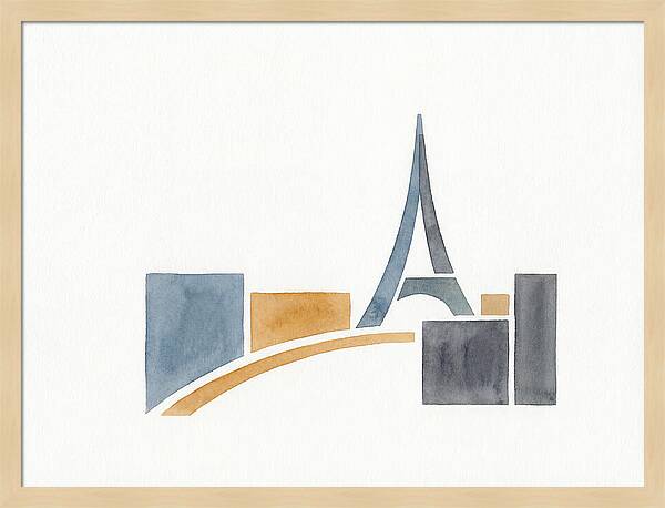 Parisian Skyline Minimalism