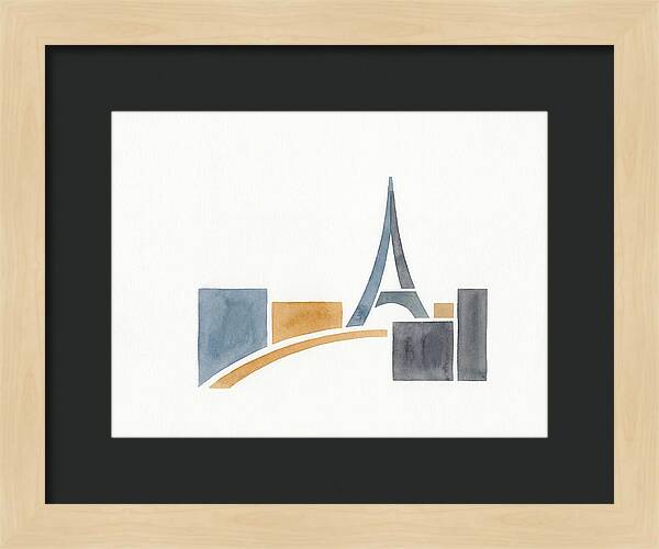 Parisian Skyline Minimalism