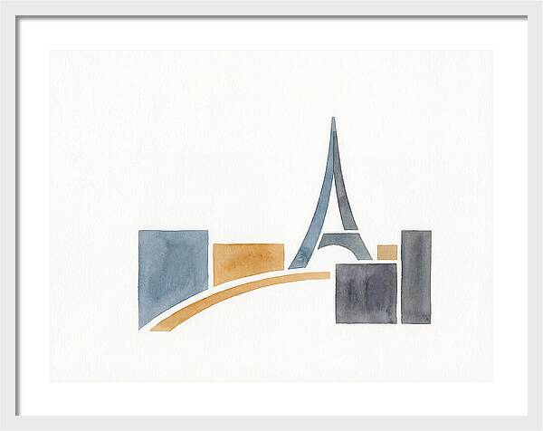 Parisian Skyline Minimalism