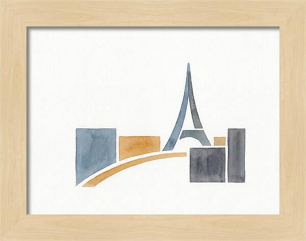 Parisian Skyline Minimalism
