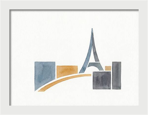 Parisian Skyline Minimalism