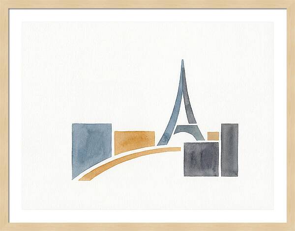 Parisian Skyline Minimalism