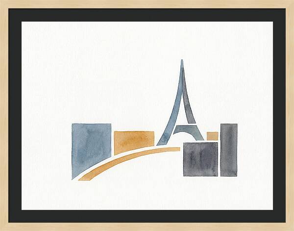 Parisian Skyline Minimalism