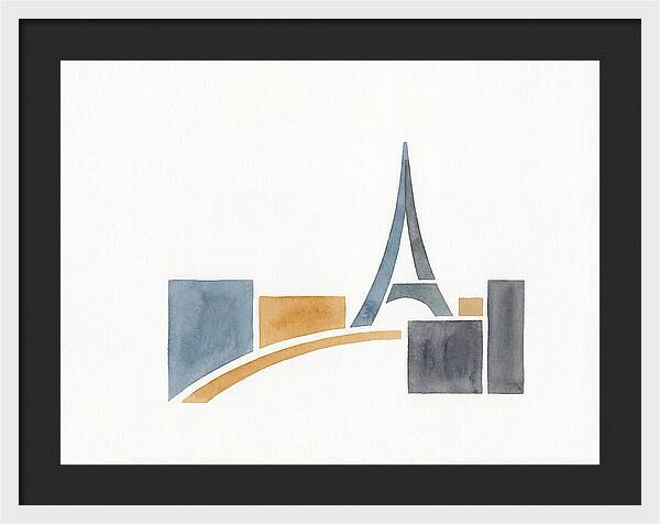 Parisian Skyline Minimalism