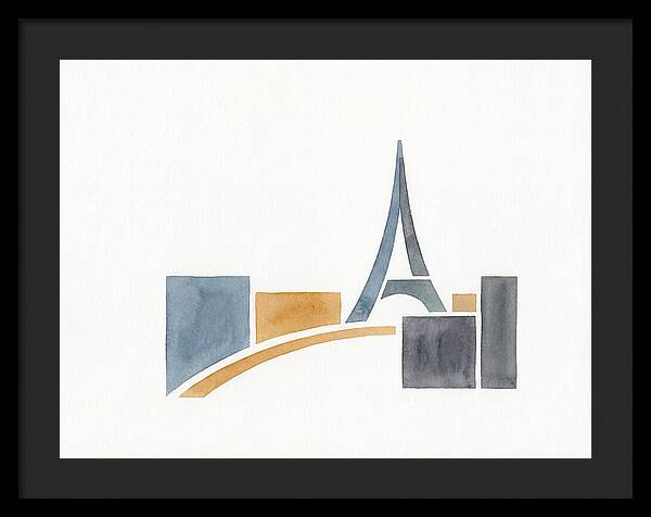 Parisian Skyline Minimalism