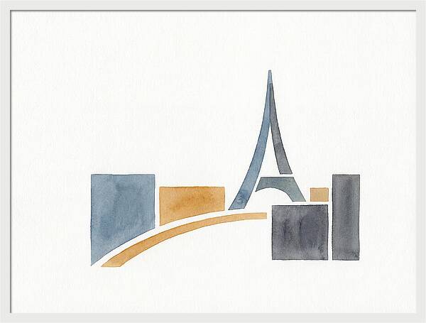 Parisian Skyline Minimalism
