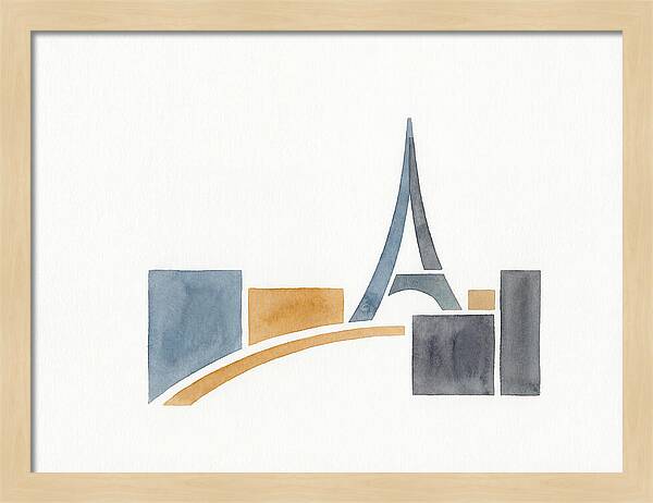 Parisian Skyline Minimalism