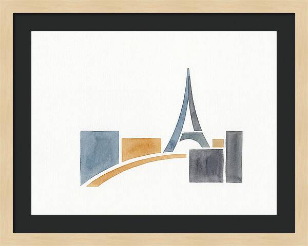 Parisian Skyline Minimalism