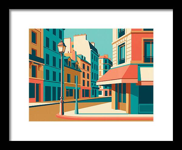 Parisian Street Scene