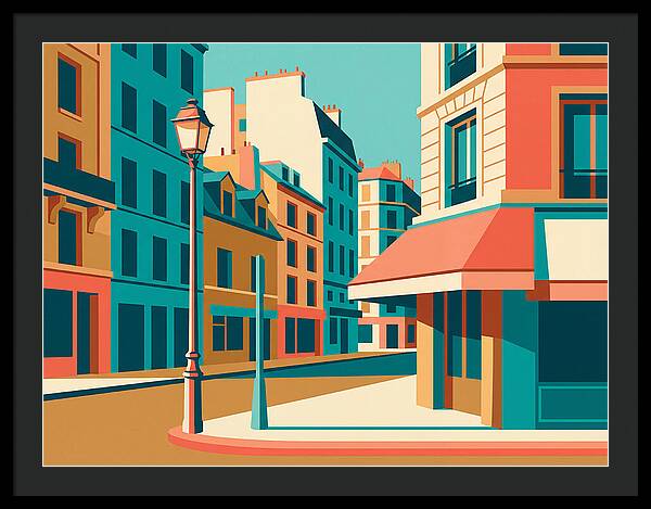 Parisian Street Scene