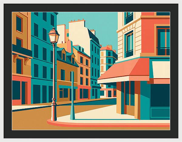 Parisian Street Scene