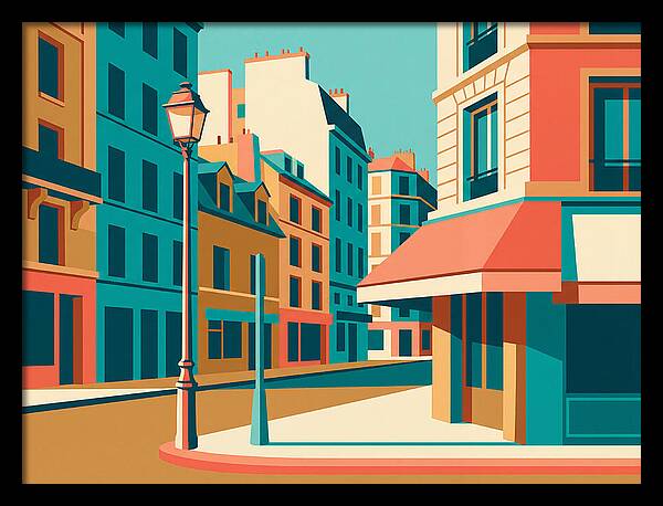Parisian Street Scene