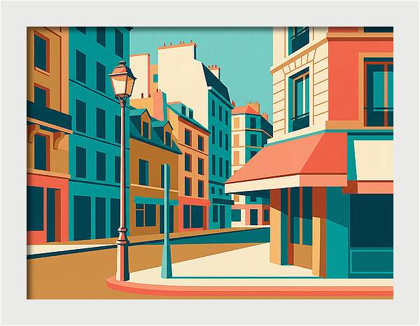 Parisian Street Scene
