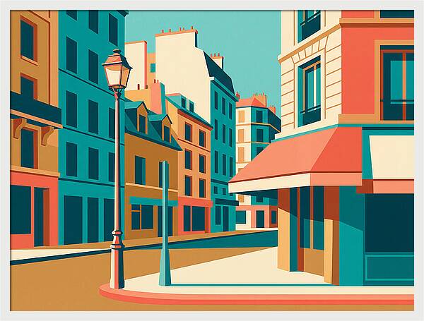 Parisian Street Scene