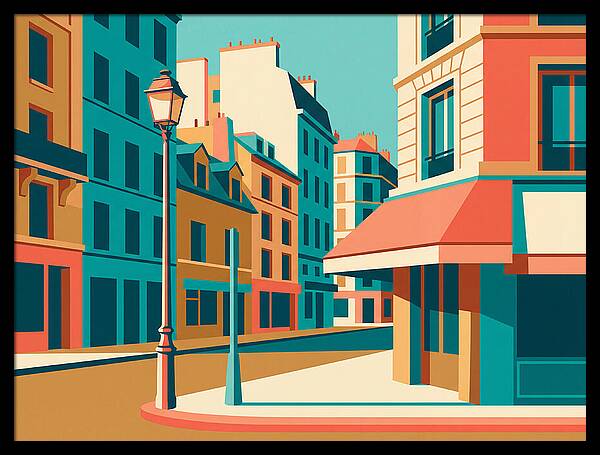 Parisian Street Scene