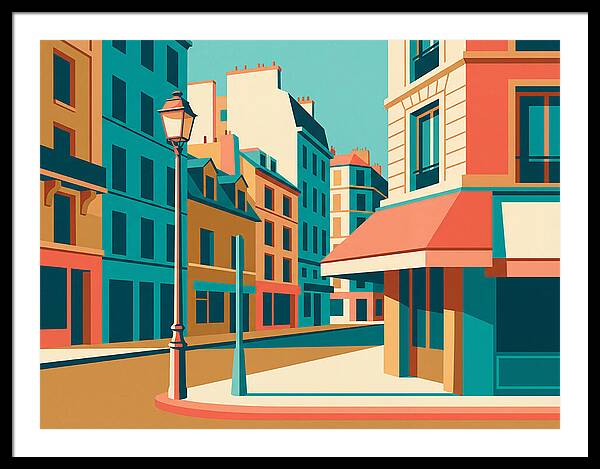 Parisian Street Scene
