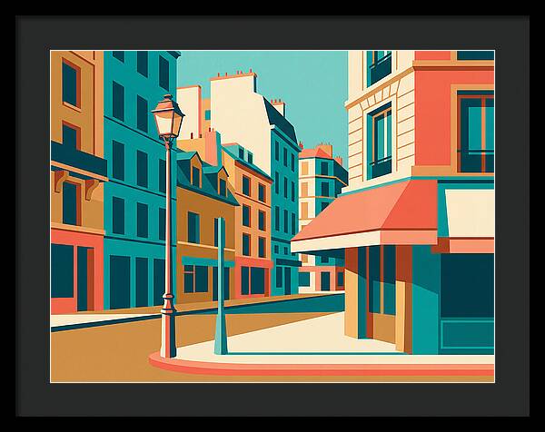 Parisian Street Scene