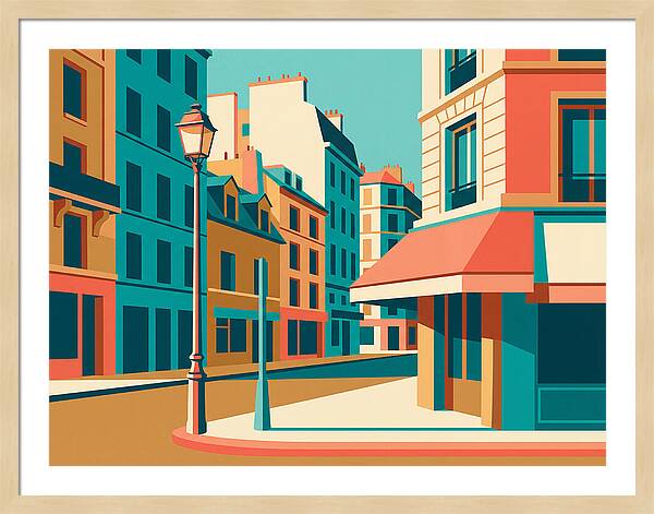 Parisian Street Scene