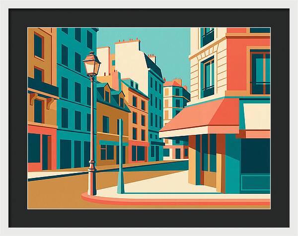 Parisian Street Scene