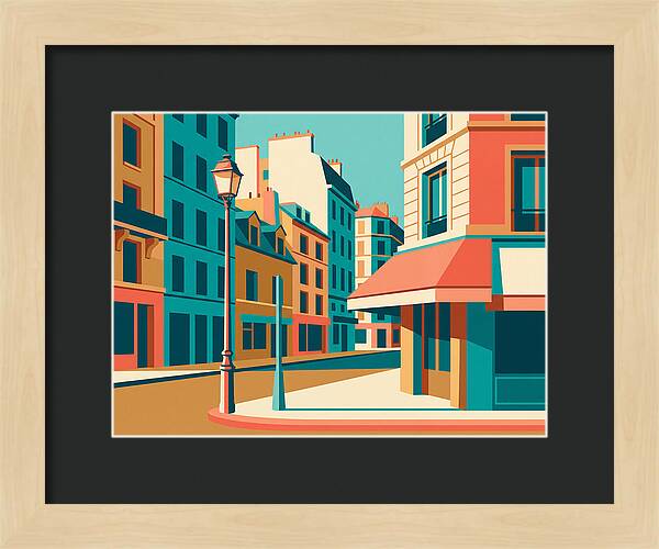 Parisian Street Scene