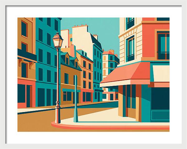 Parisian Street Scene