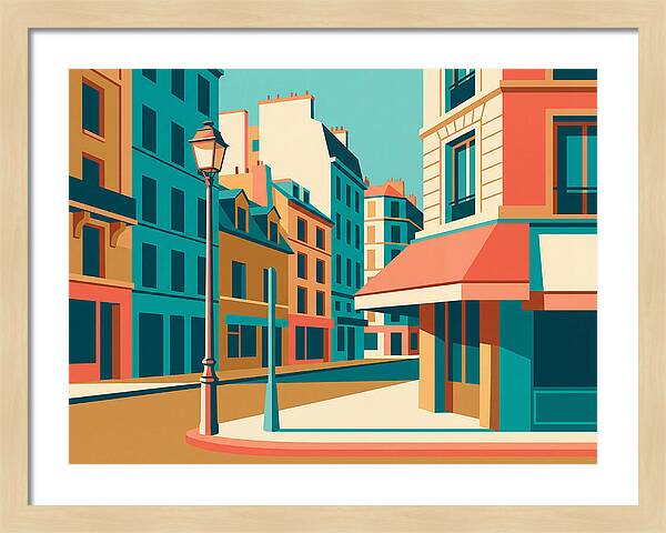 Parisian Street Scene