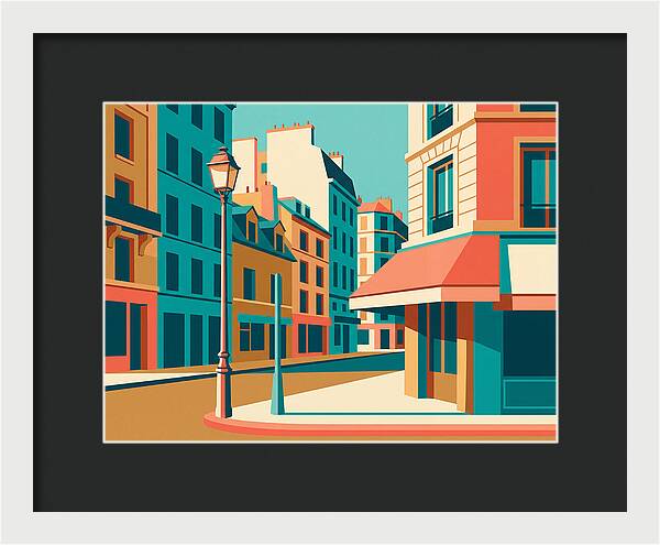 Parisian Street Scene