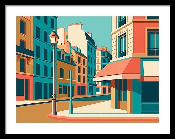 Parisian Street Scene