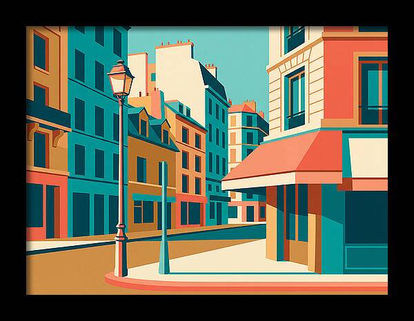 Parisian Street Scene