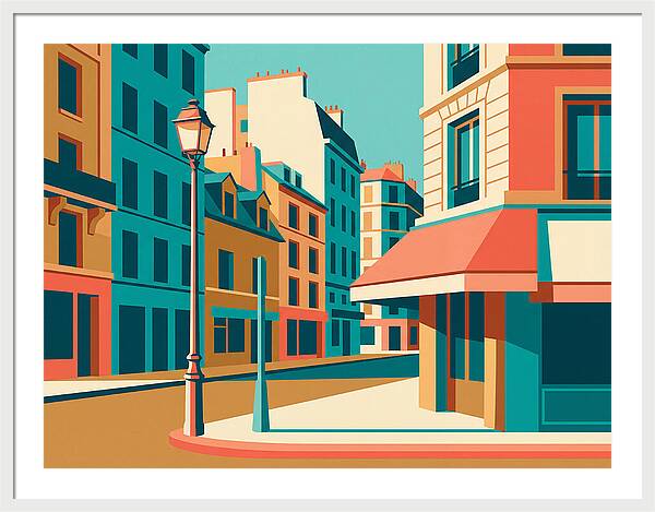 Parisian Street Scene