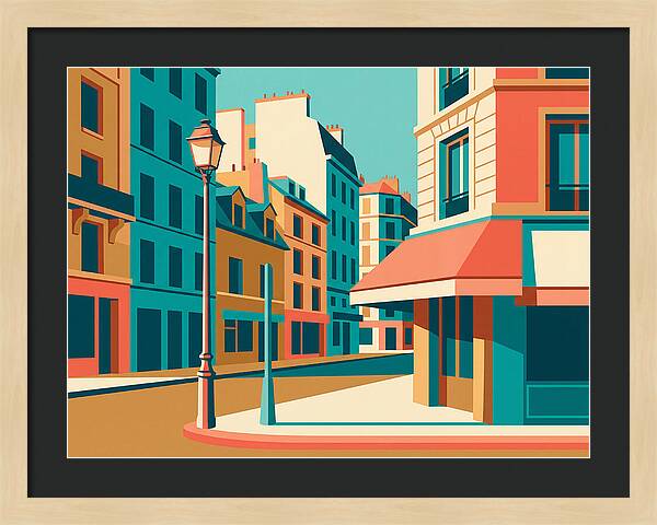 Parisian Street Scene