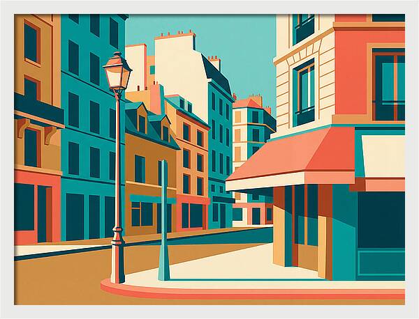 Parisian Street Scene